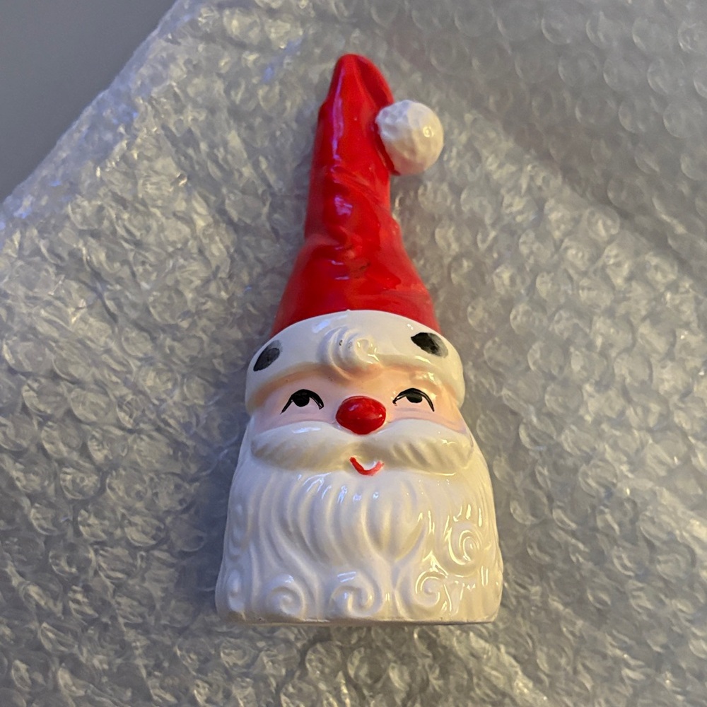 Vintage Santa Head Bell